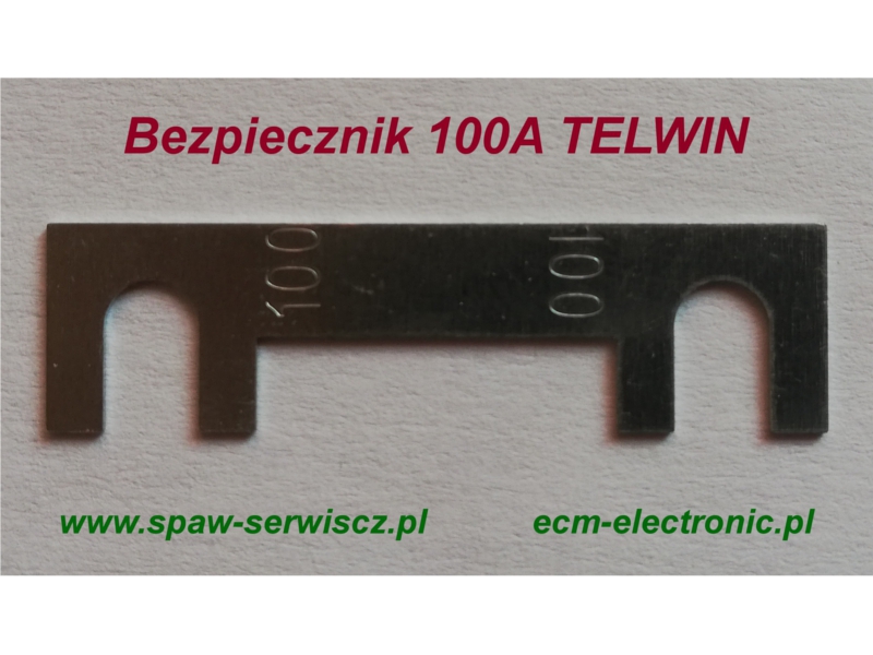 Bezpiecznik 100A do DYNAMIC-620 START TELWIN