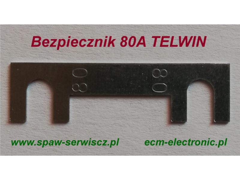 Bezpiecznik 80A do DYNAMIC-520 START TELWIN