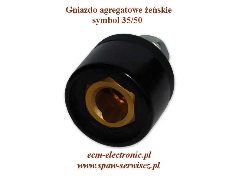 Gniazdo spawalnicze agregatowe eskie 300A/35 - 50 mm²