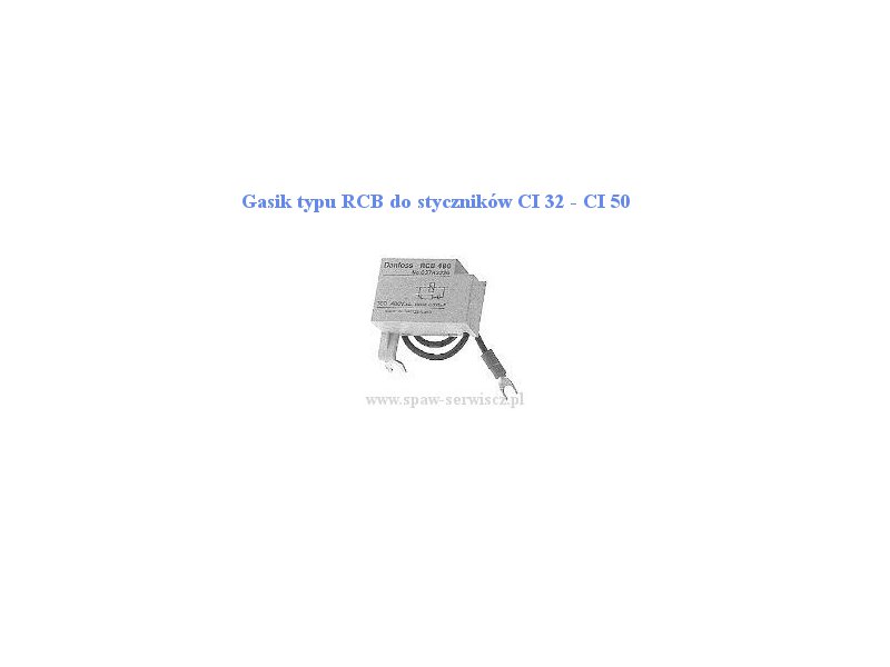 Gasik RC typu RCB-48 kod 037H3224