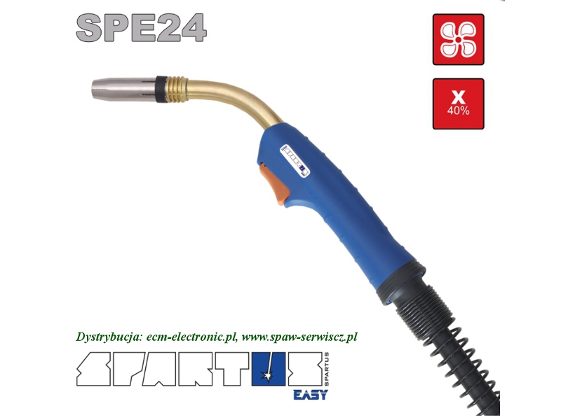 Uchwyt spawalniczy MIG typu SPE-240/3m (250A - 40%) SPARTUS Easy