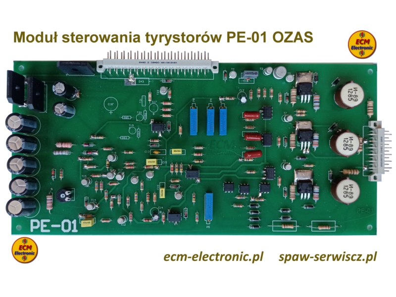 Modu sterowania tyrystorw PE-01 OZAS wykonanie PE-01/2