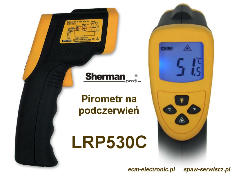 Pirometr na podczerwie 530C kod LRP530C