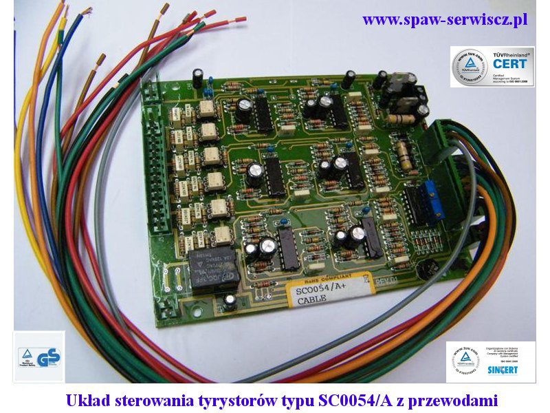 Sterownik tyrystorw trjfazowy typu SC0054/A kod 1156-112-124R