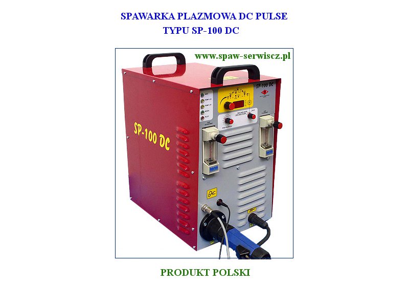 Inwertorowa spawarka plazmowa SP-100DC