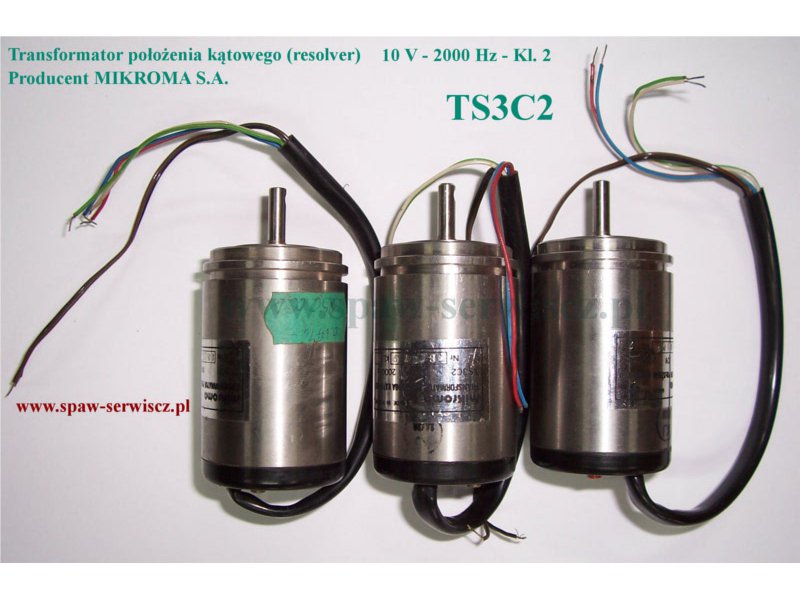 Transformator po³o¿enia k±towego (resolwer) typu TS3C2