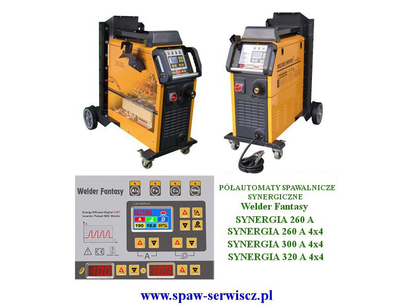 Pautomat spawalniczy Welder Fantasy SYNERGIA 260 PROFI