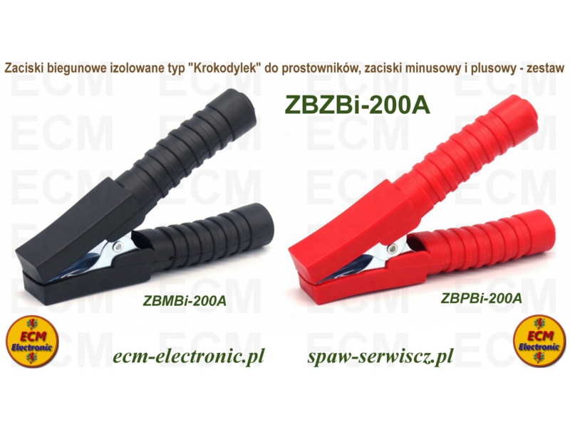 Zaciski biegunowe izolowane 200A do prostownikw rozruchowych