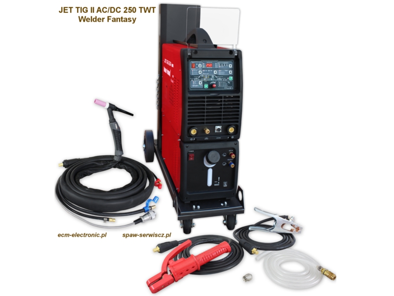 Spawarka inwertorowa JET TIG II AC/DC 250 TWT WF