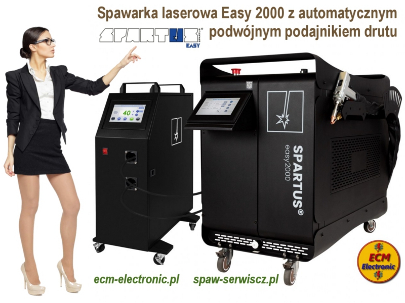 Spawarka laserowa SPARTUS Easy 2000 z podwjnym podajnikiem