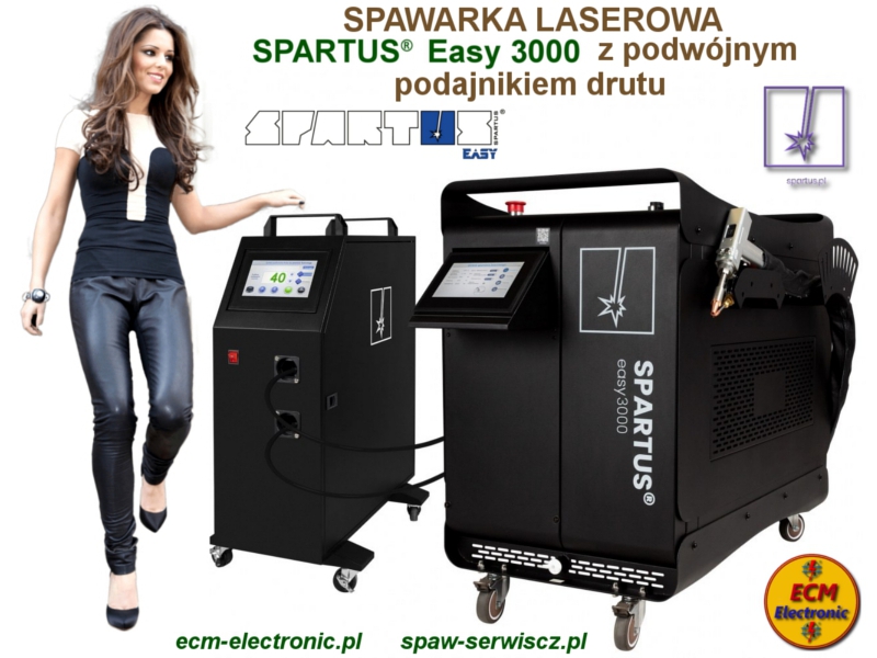 Spawarka laserowa SPARTUS Easy 3000 z podwjnym podajnikiem