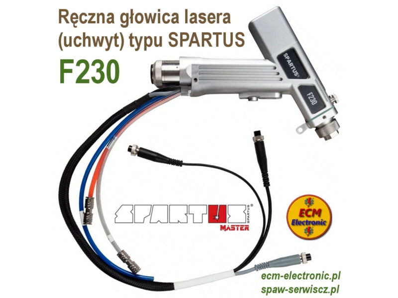 Rczna gowica lasera (uchwyt) SPARTUS F230