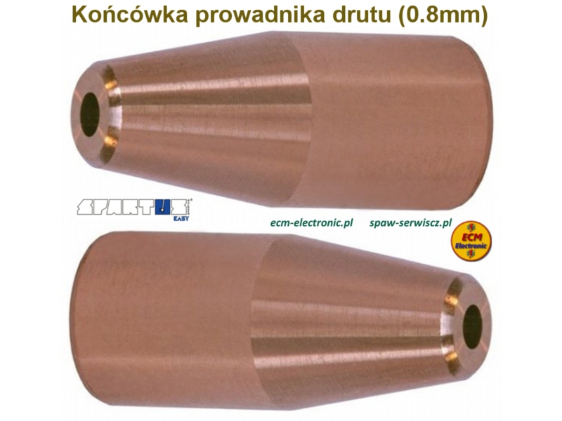 Kocwka prowadnika drutu (0.8mm) SPARTUS