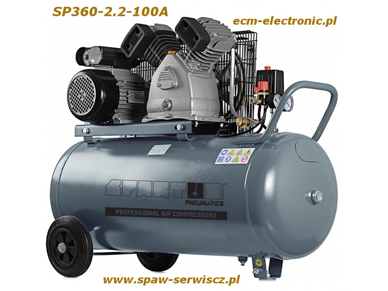 Sprarka tokowa SPARTUS SP360-2.2-100A 230V 10bar