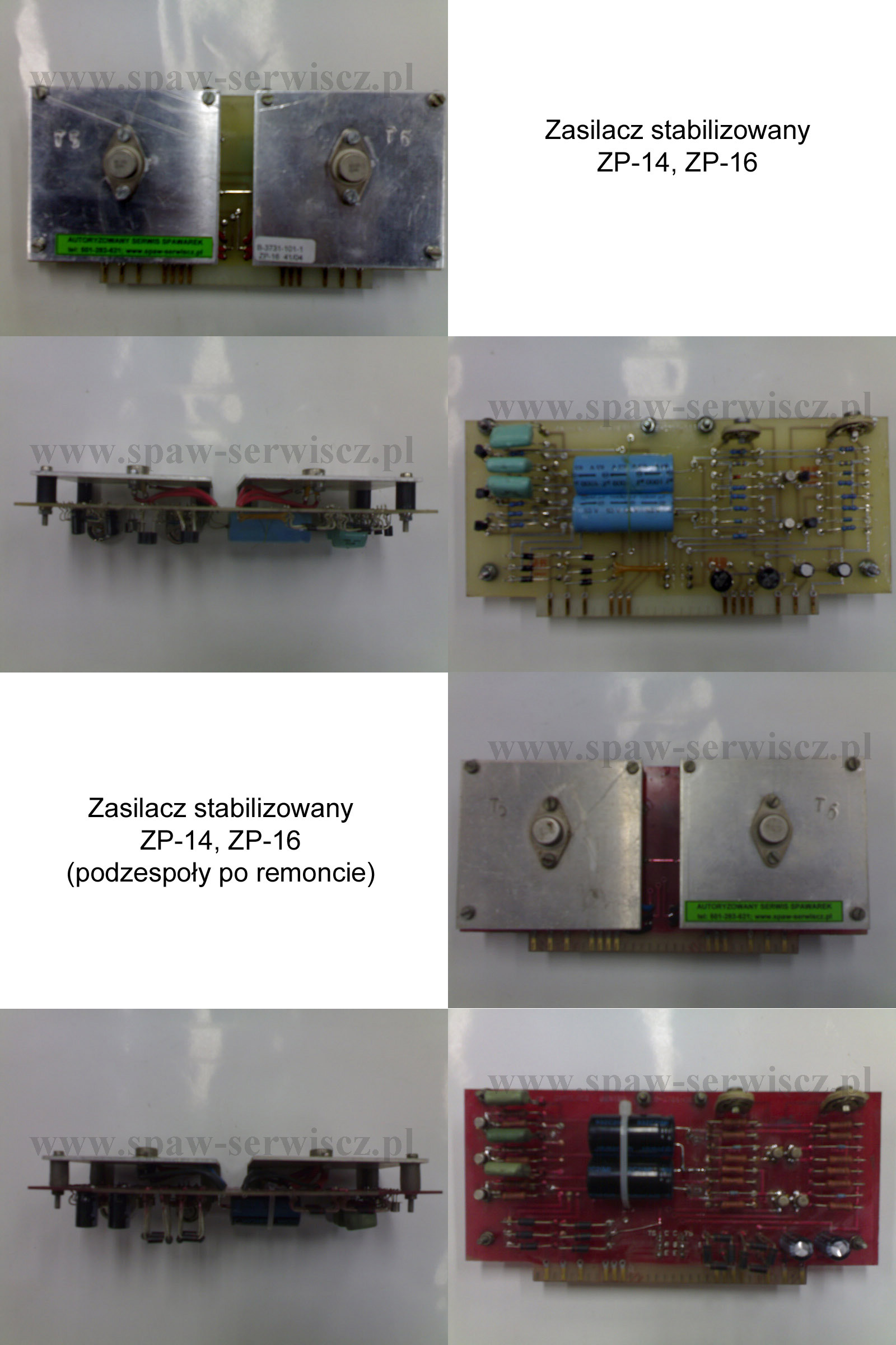 Zasilacz stabilizowany typu  ZP-14, ZP-16 kod B-3731-070-1R