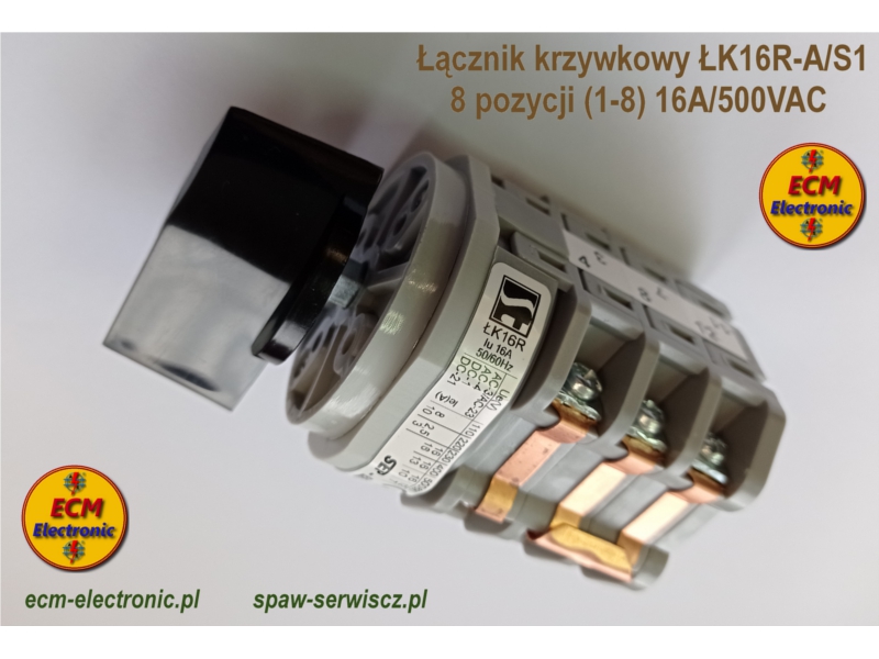 Przełącznik zakr. prądu ŁK16R-A/S1 do spawarek XTE 171C-201C