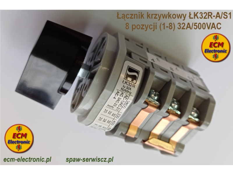 Przełącznik zakr. prądu ŁK32R-A/S1 do spawarek XTE 171C-201C